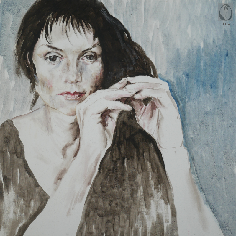oil on canvas - olio su tela di Piro